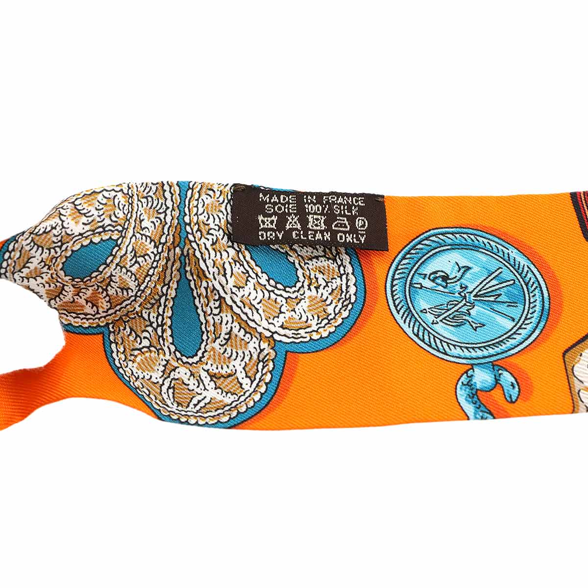 Twilly Scarf Silk 100% Orange