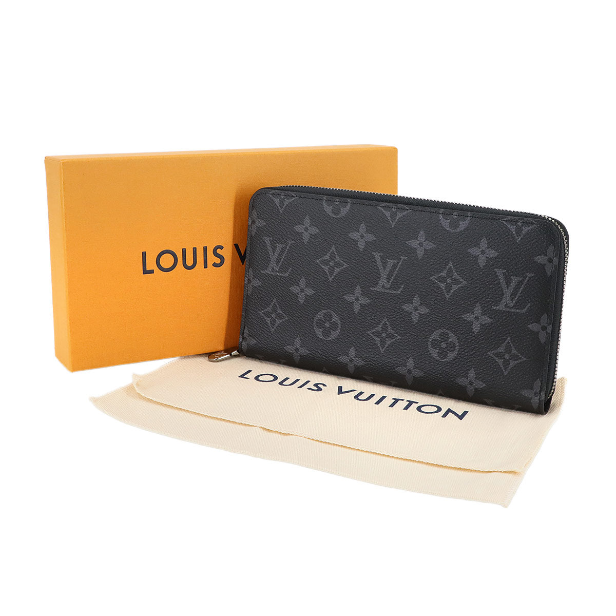 Monogram Eclipse Zippy Organizer NM Long Wallet M82081