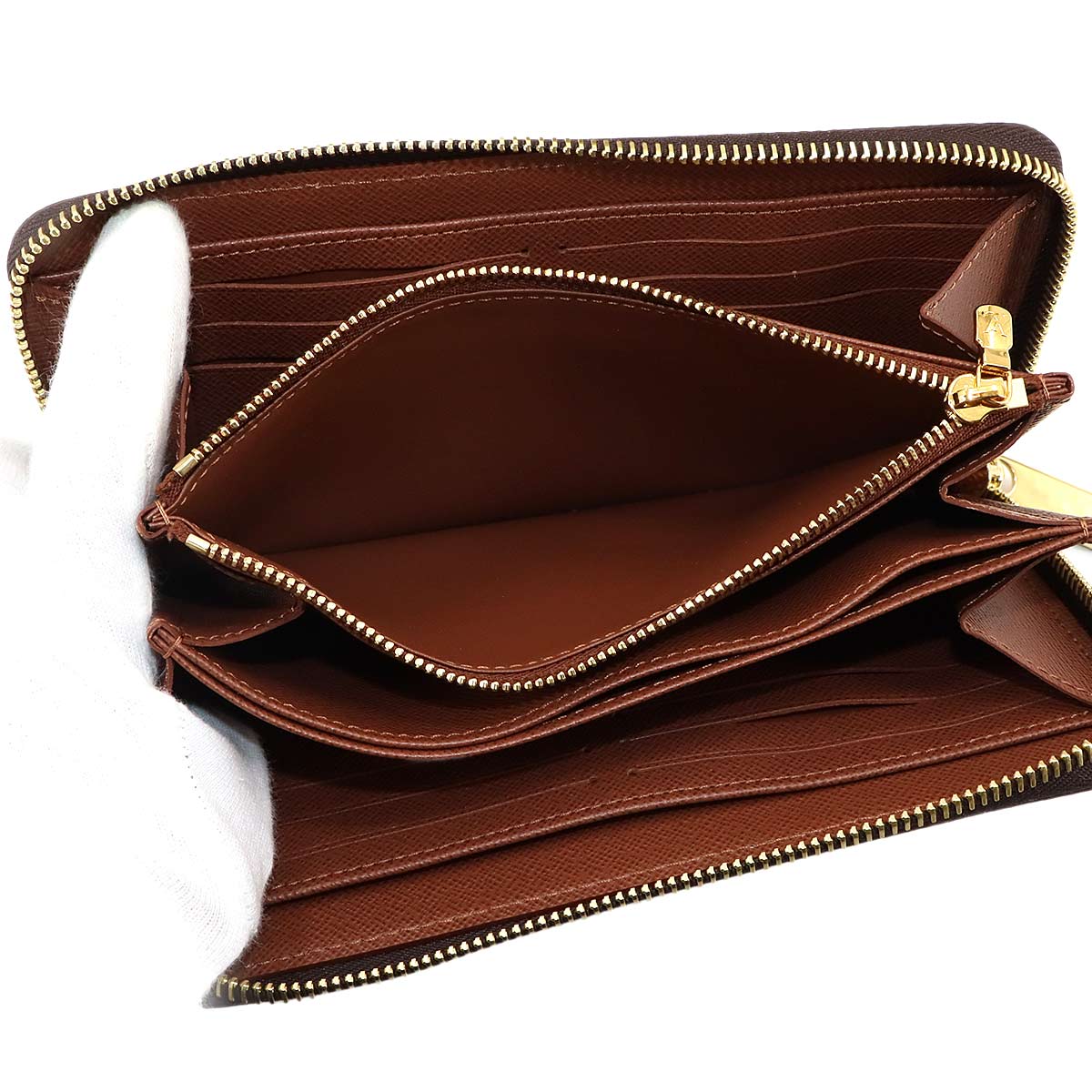 Monogram Zippy Wallet Brown M42616 Purse