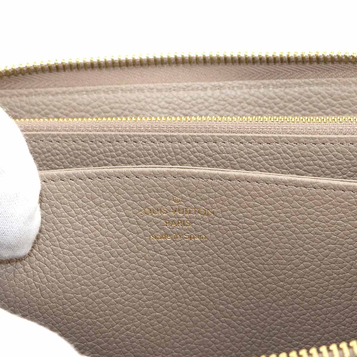 Monogram Empreinte Zippy Wallet Leather Turtledove M69034