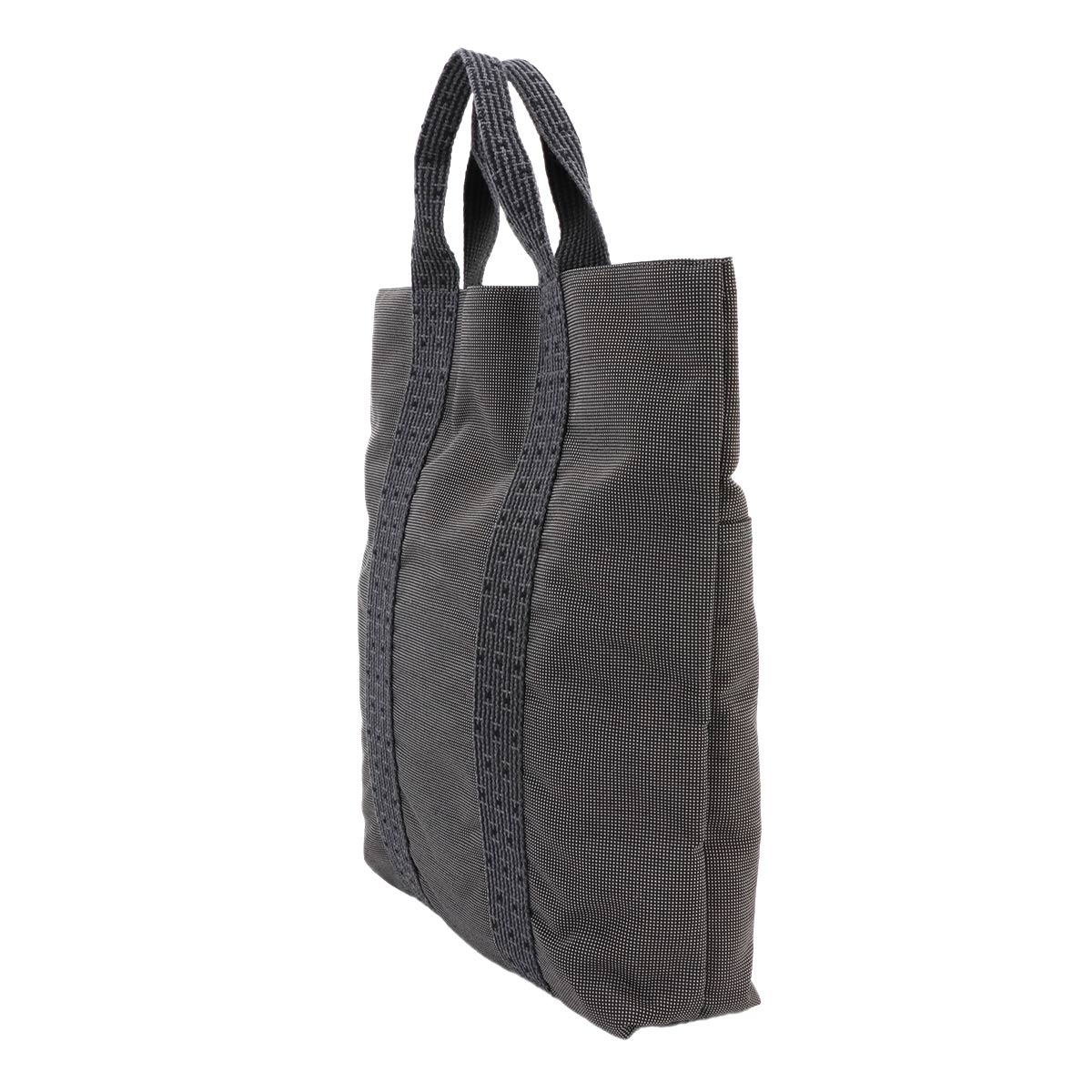 Herline Cabas Tote Bag Canvas Gray Purse