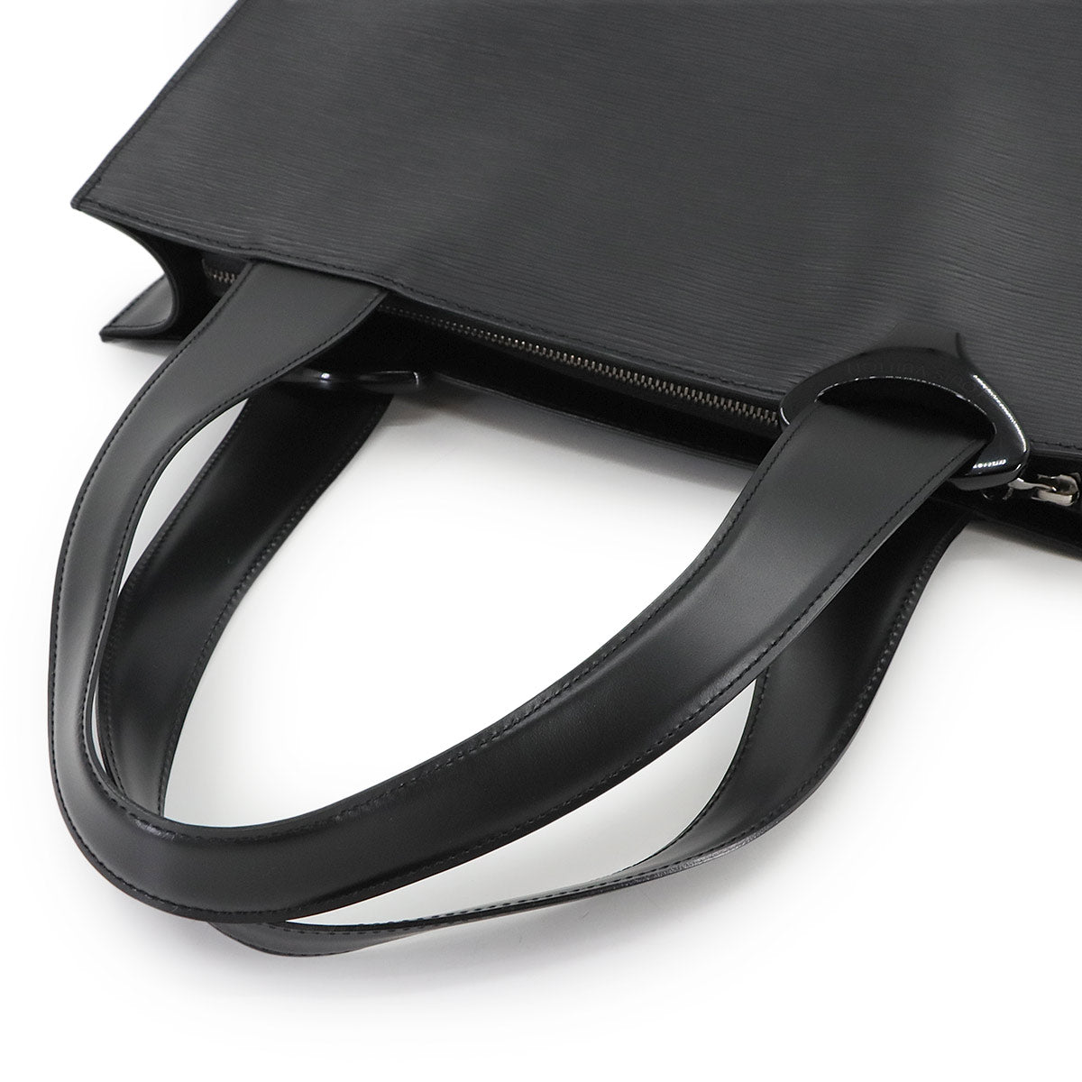 Epi Gemo Tote Bag Leather Noir Black M52452 Purse