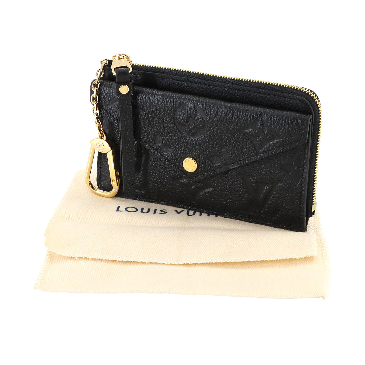 Monogram Empreinte Card Holder Recto Verso Noir M69421