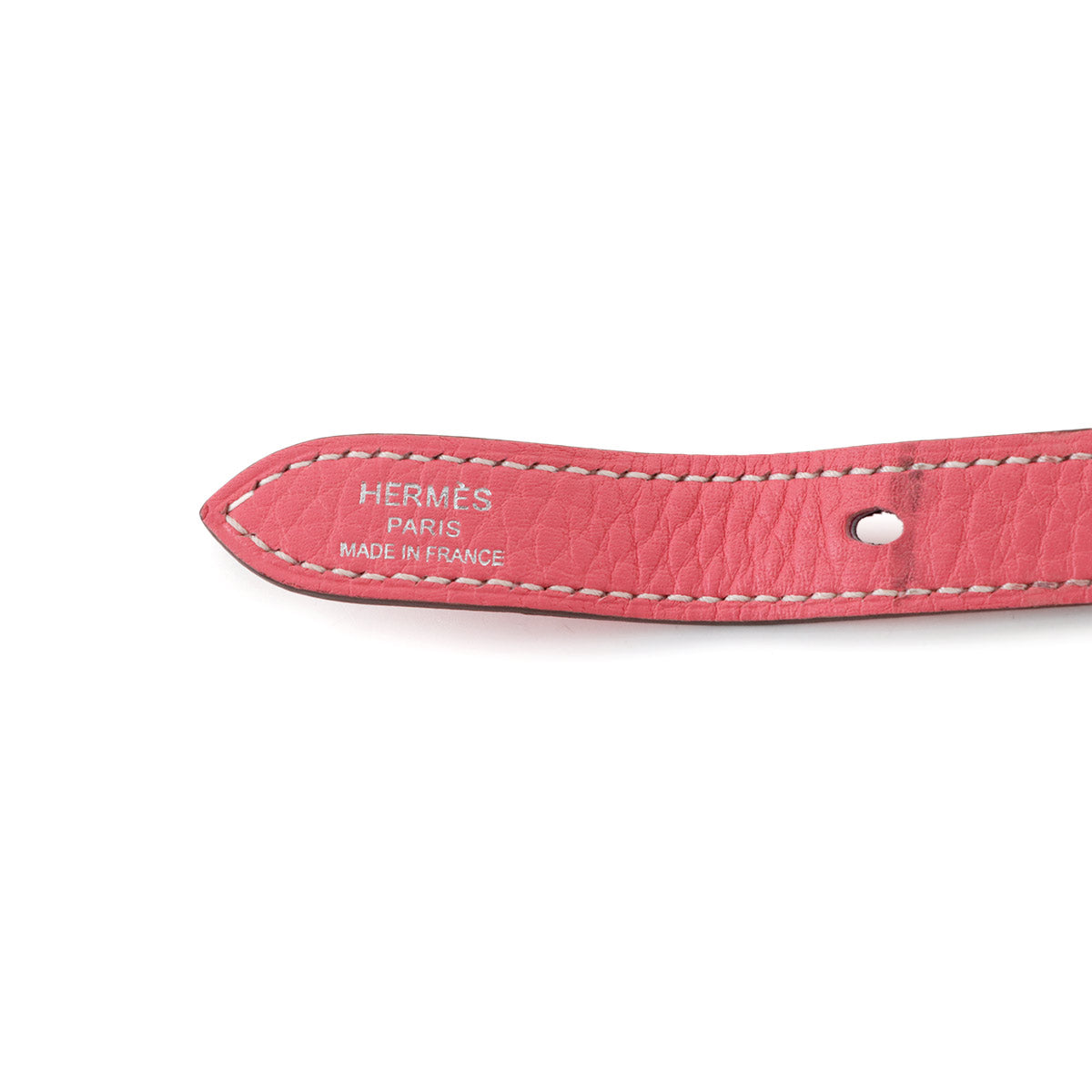 Halzan 31 Hand Shoulder Bag Taurillon Clemence Rose Azalee