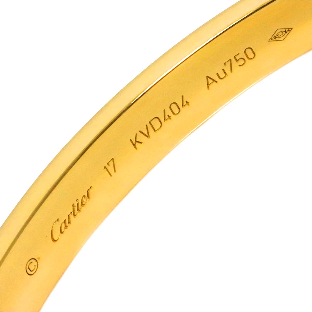 Love Bracelet 18K Yellow Gold 750 Size17