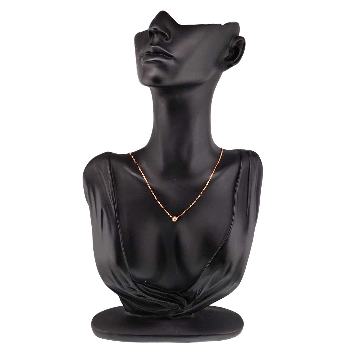 d'Amour Diamond Necklace LM 18K Pink Gold 750