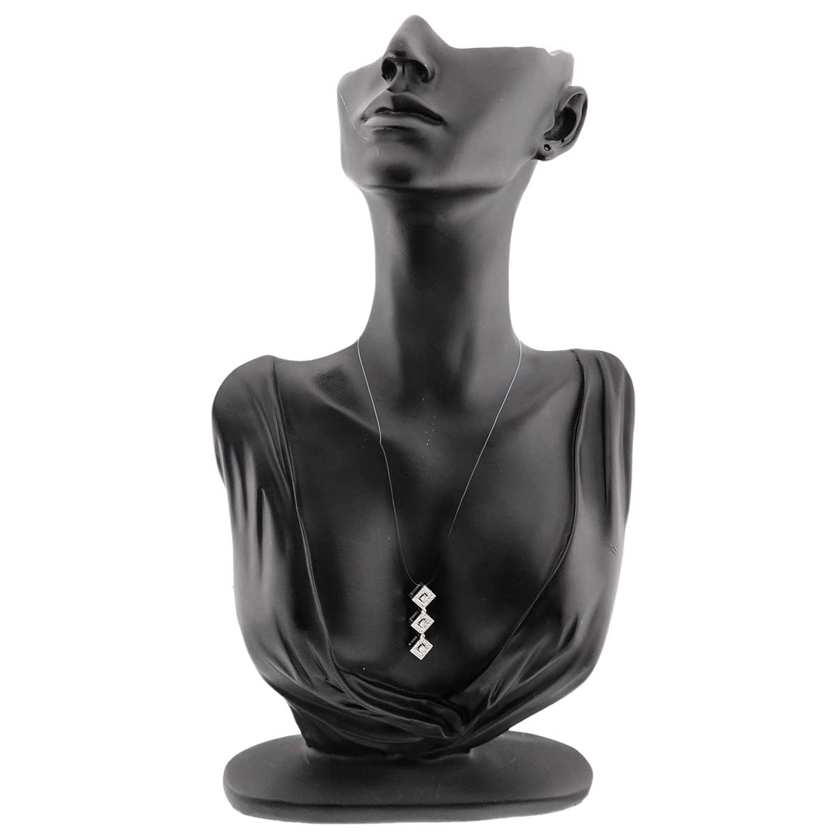 Diamond 0.50ct Pendant Top 18K White Gold