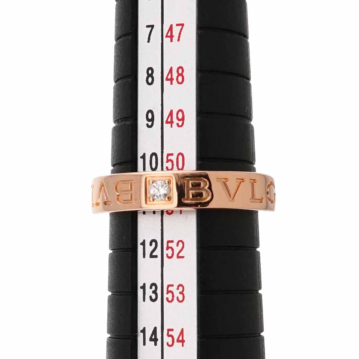 B-ZERO1 Diamond Ring 18K Pink Gold 750 Size5.25(US)