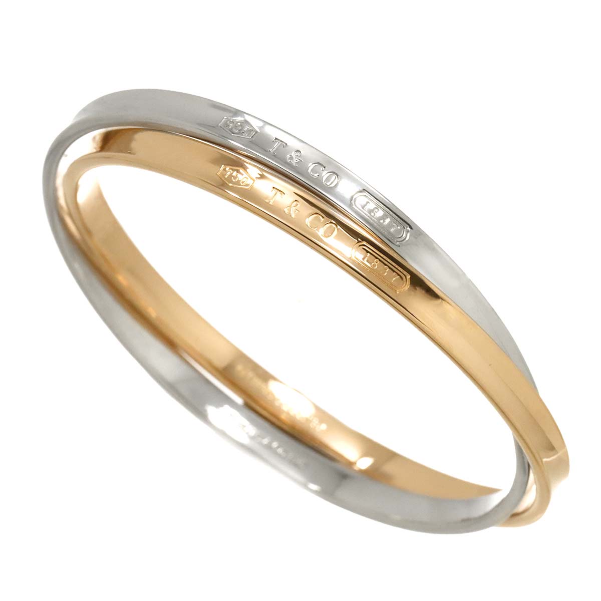 Interlocking Bracelet 18K PG 750 SV