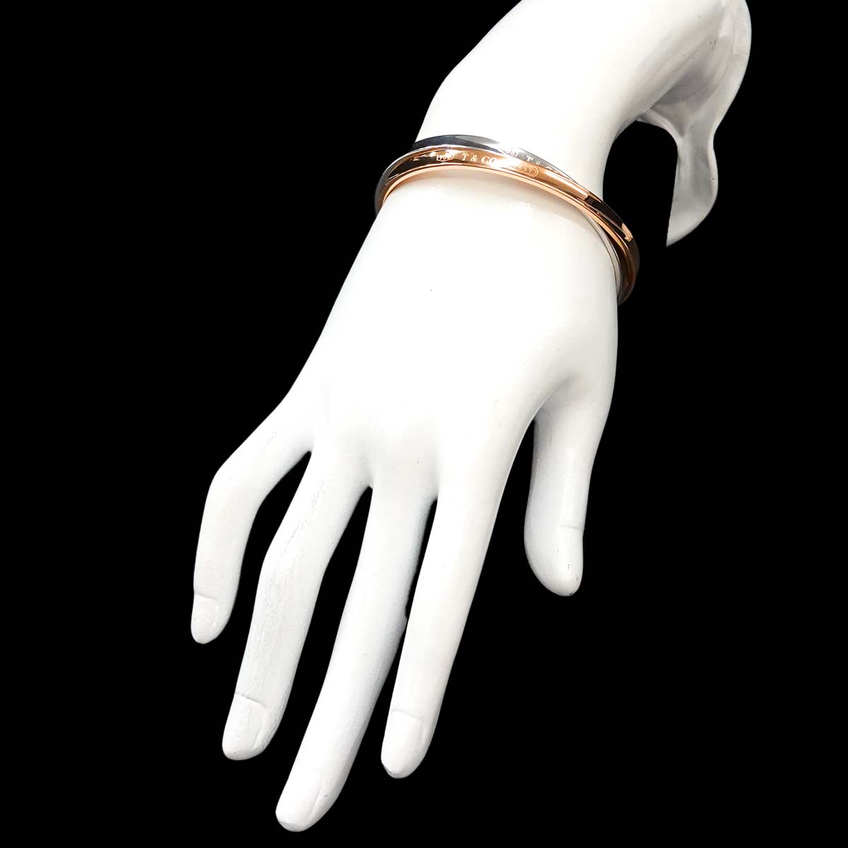 Interlocking Bracelet 18K PG 750 SV