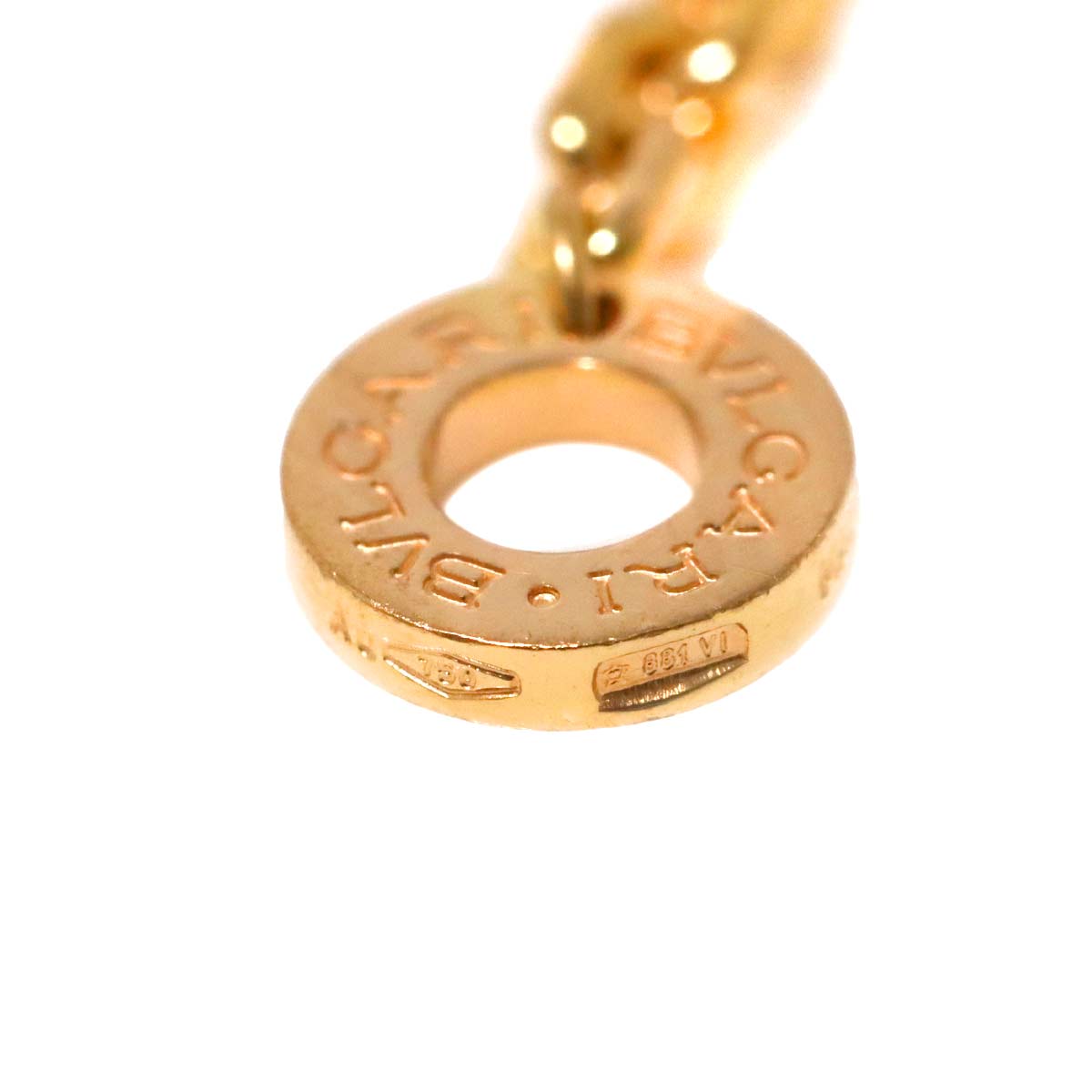 B-ZERO1 Necklace Black Ceramic 18K Pink Gold 750