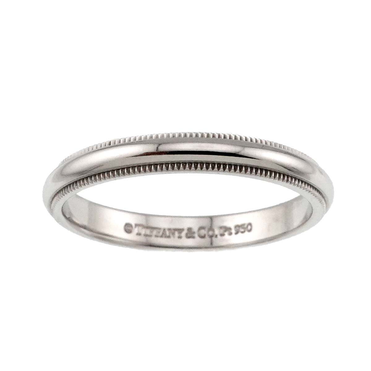 Milgrain Ring Pt Platinum Size8.75(US)