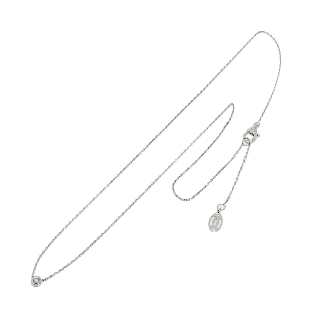 d Amour XS Necklace Diamond Necklace 18K WG 750