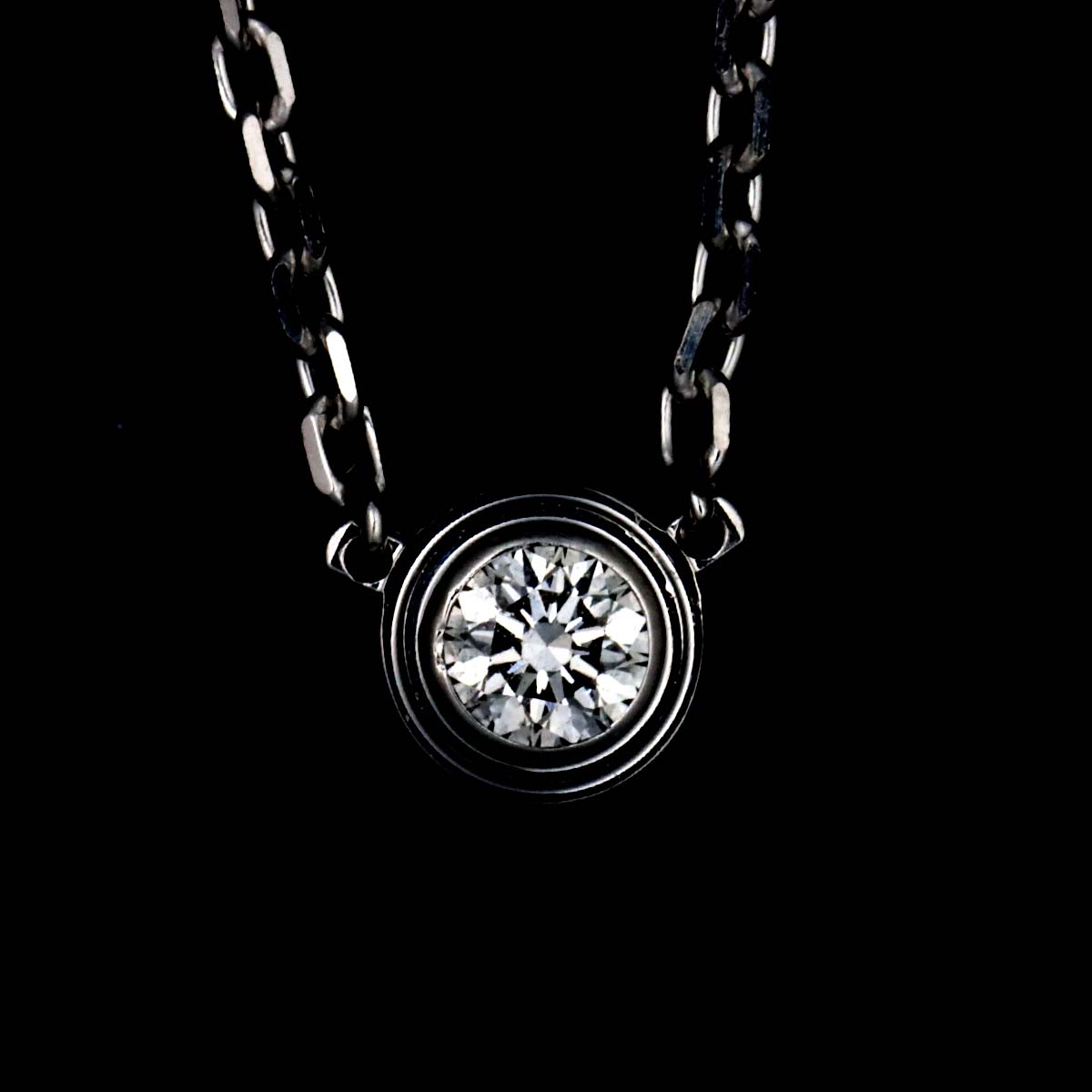 d Amour XS Necklace Diamond Necklace 18K WG 750