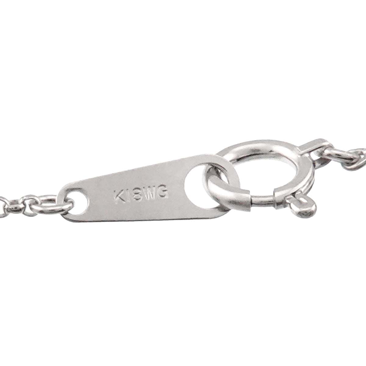 Diamond 0.52ct Necklace 18K WG White Gold 750