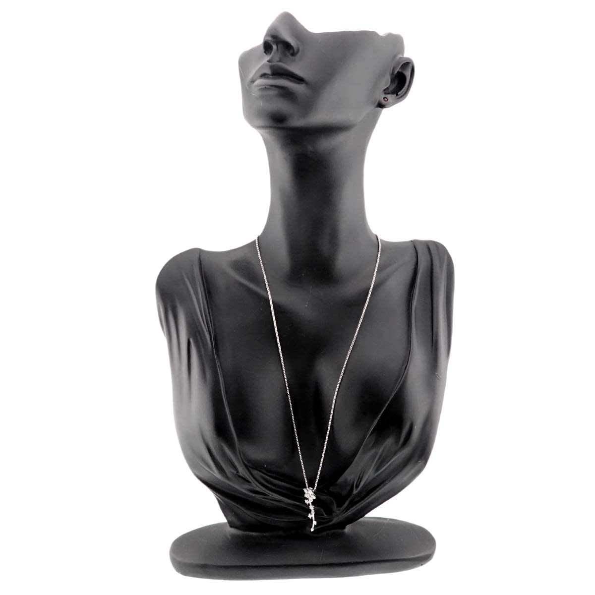 Diamond 0.52ct Necklace 18K WG White Gold 750