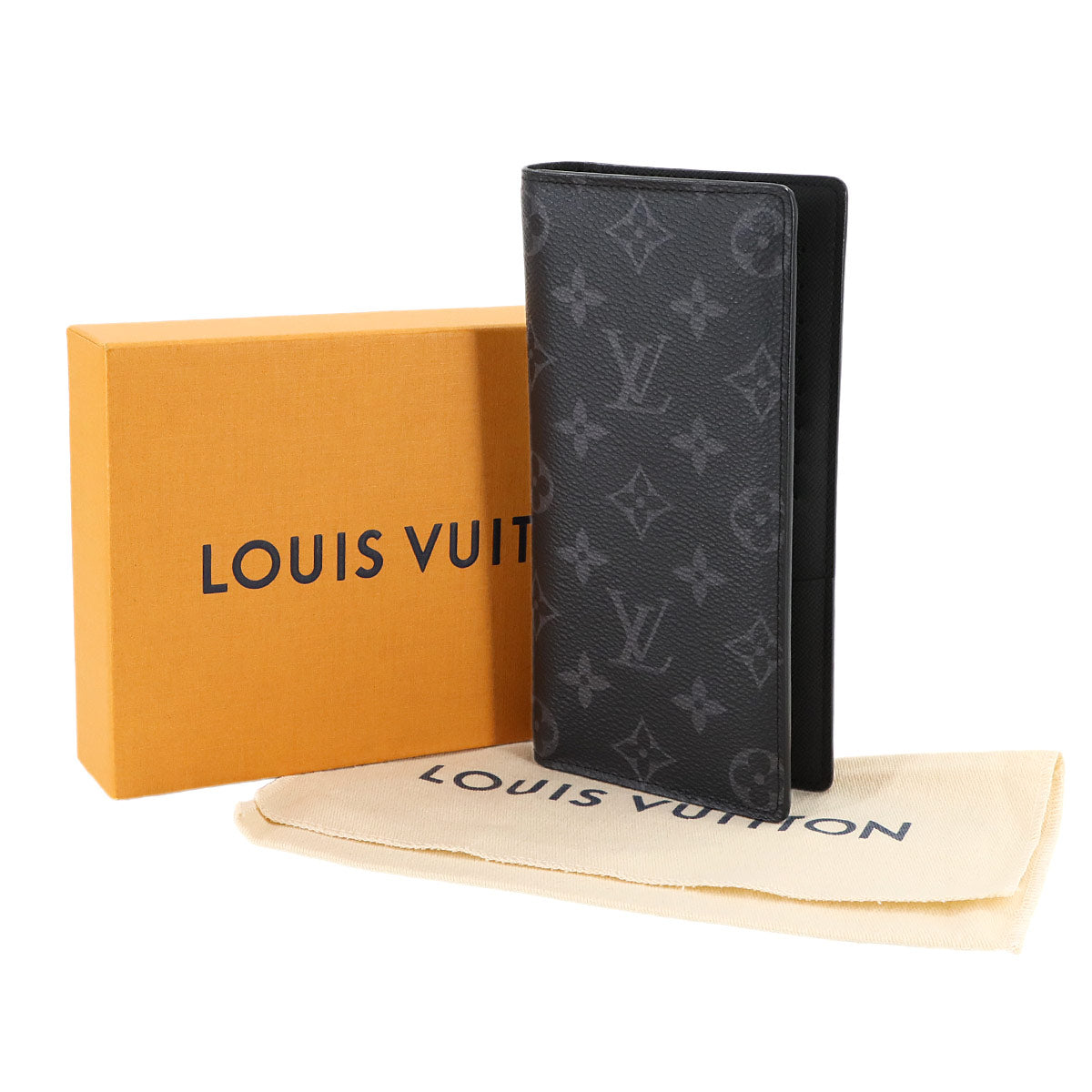 Monogram Eclipse Brazza Wallet Black M61697 Purse