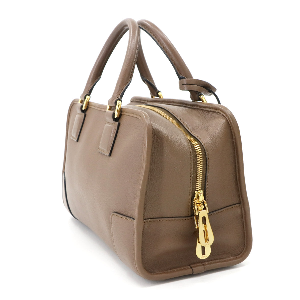 Amazona 28 Hand Bag Leather Brown 352.79.A03 Anagram Purse