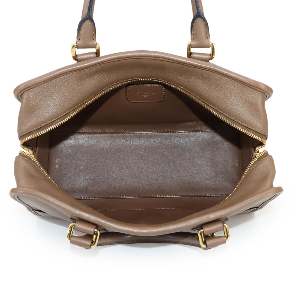 Amazona 28 Hand Bag Leather Brown 352.79.A03 Anagram Purse