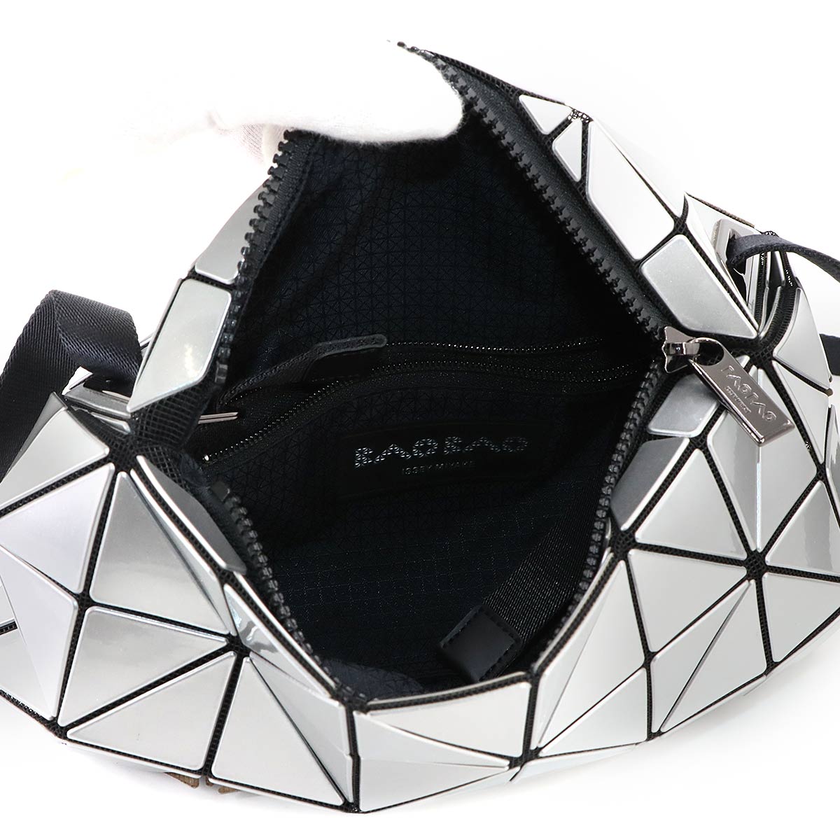 Shoulder Bag PVC Silver Purse