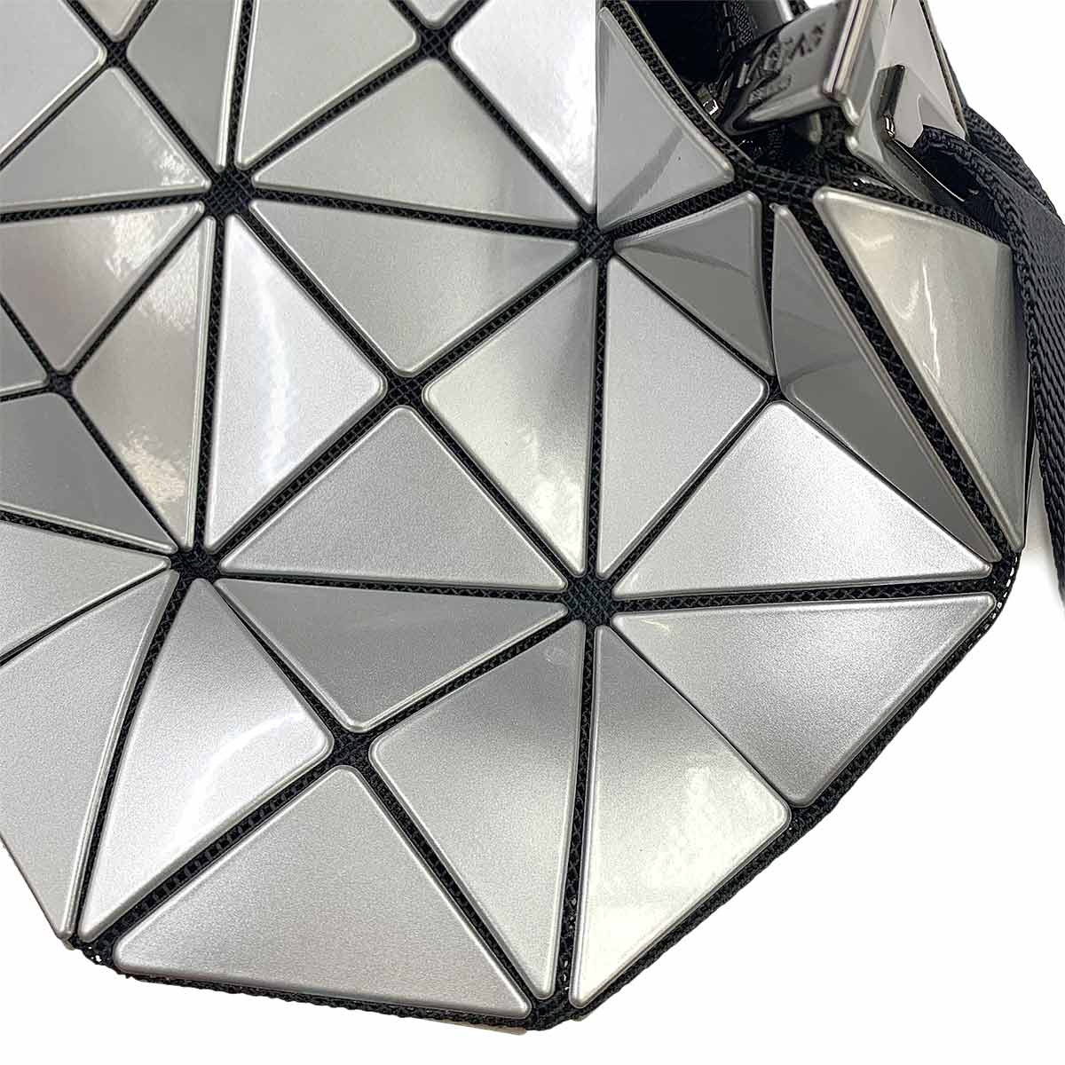 Shoulder Bag PVC Silver Purse