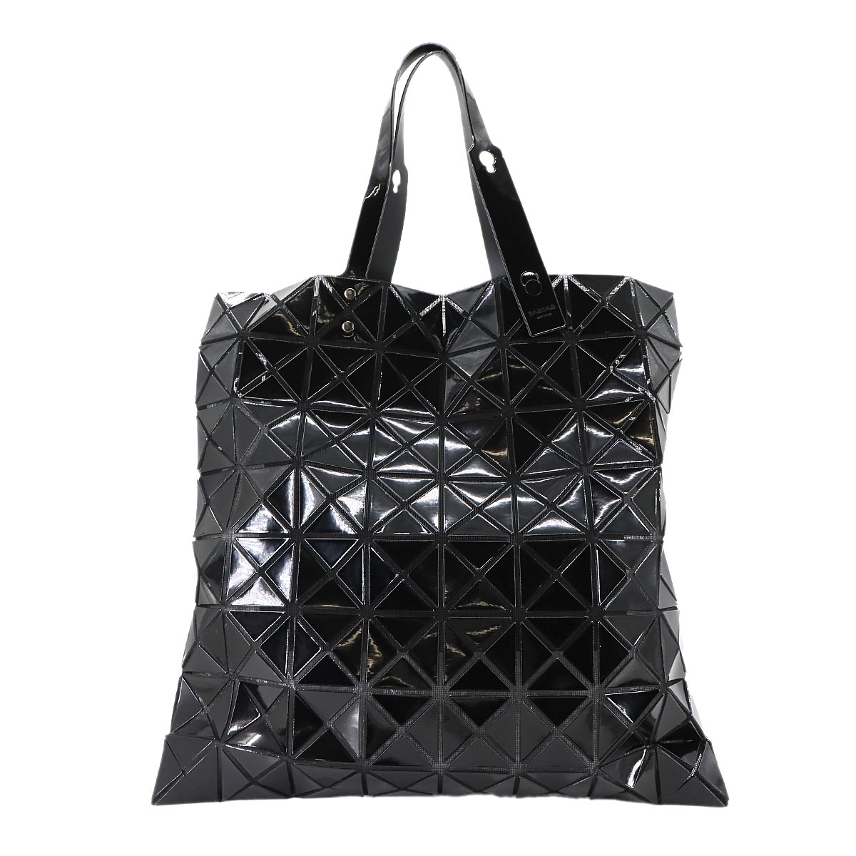 LUCENT Tote Bag PVC Black Purse