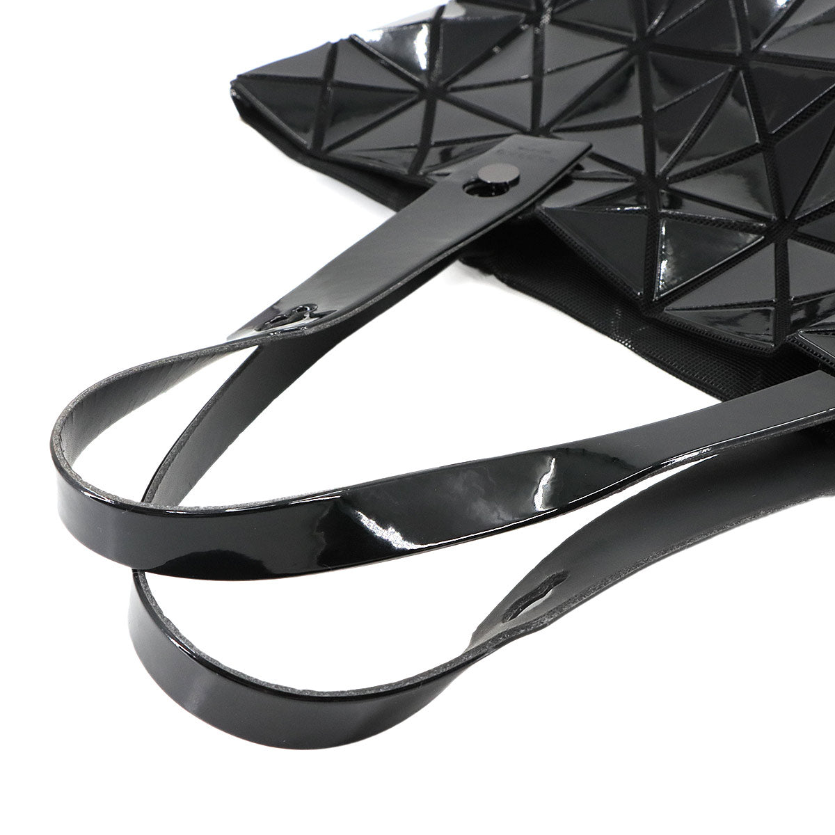 LUCENT Tote Bag PVC Black Purse