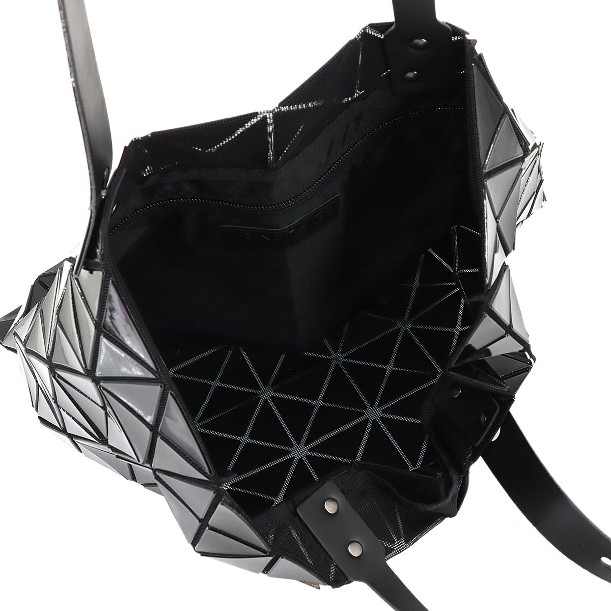 LUCENT Tote Bag PVC Black Purse