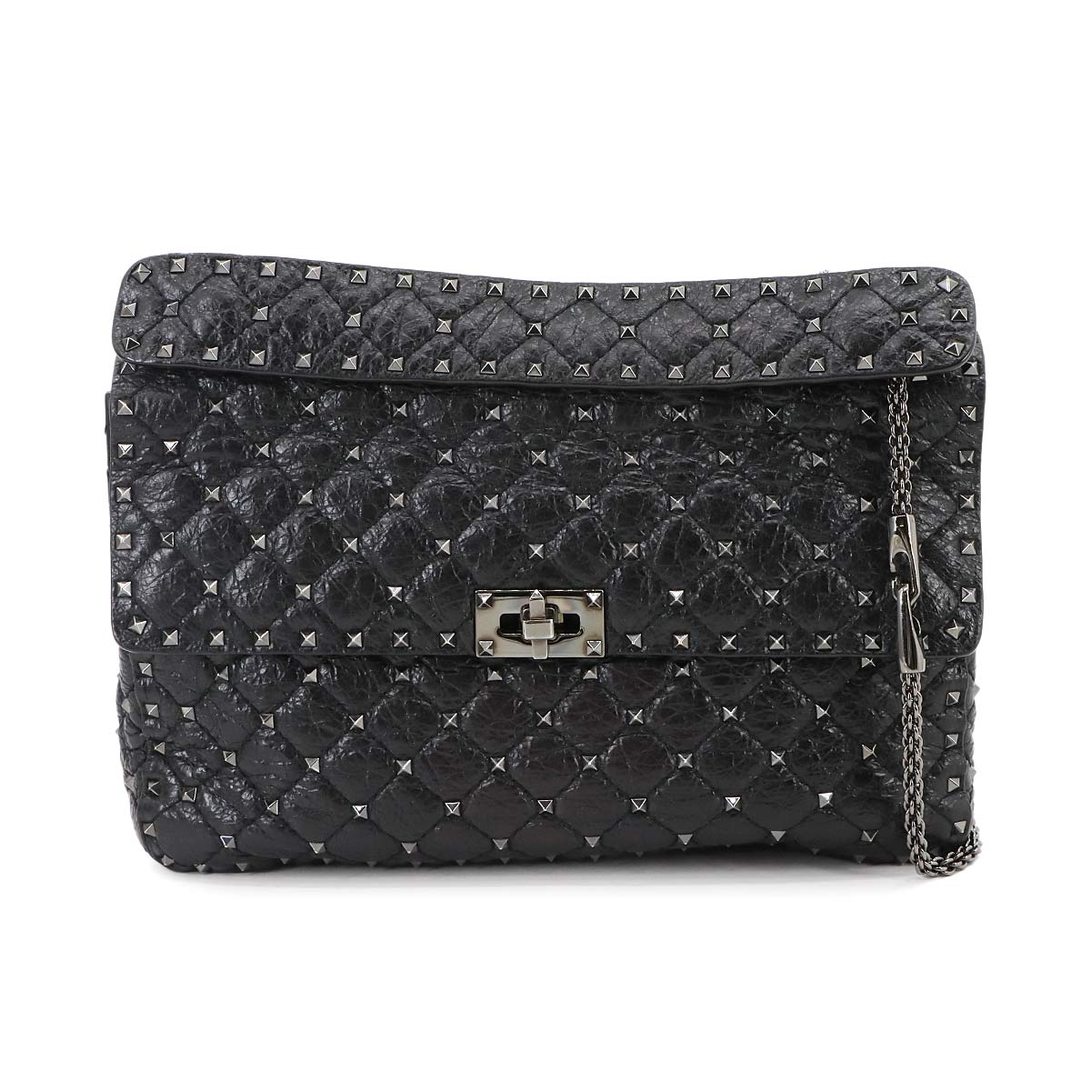 Rockstuds Spike Large 2way Hand Chain Shoulder Bag