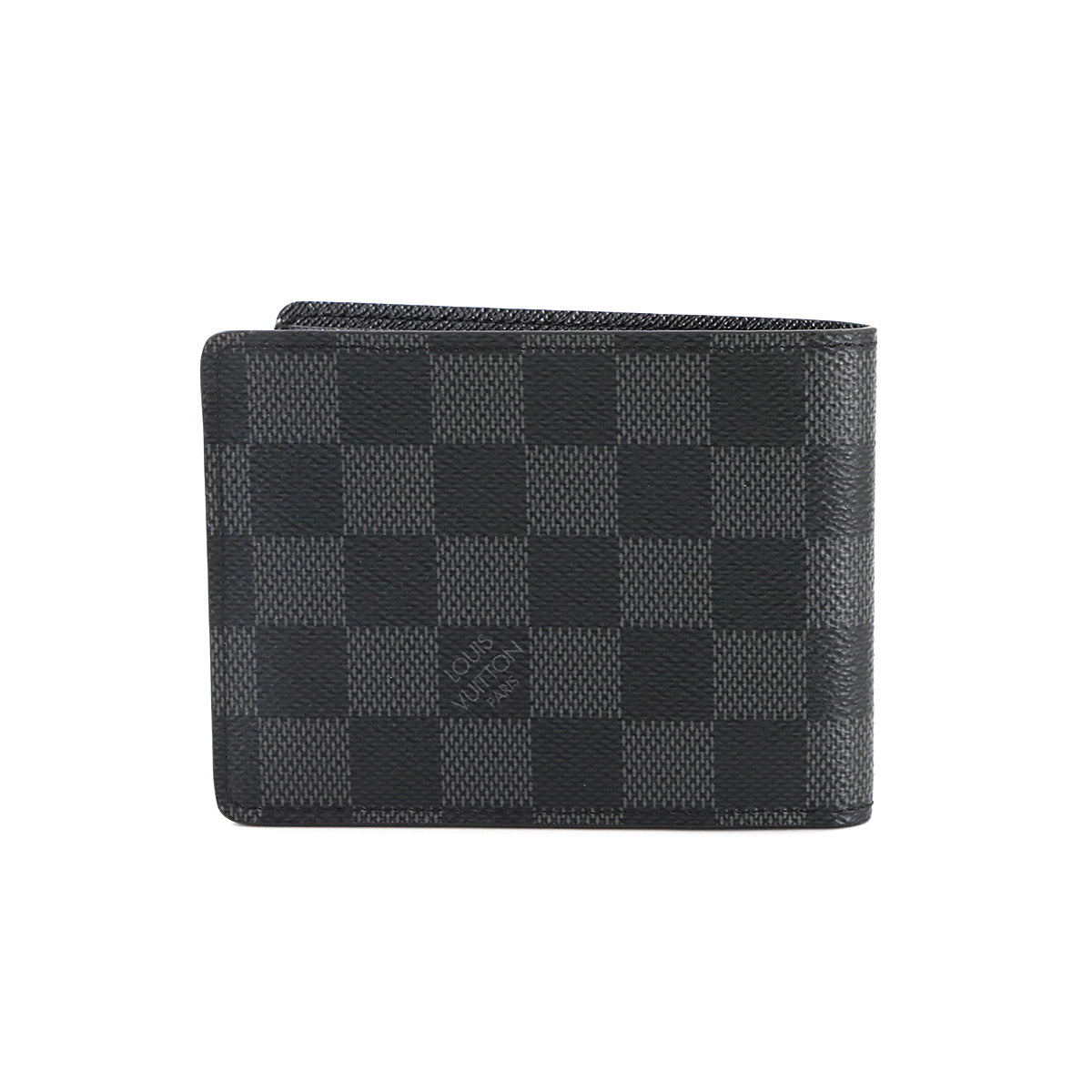 Damier Graphite Multipie Wallet Black Gray N62663