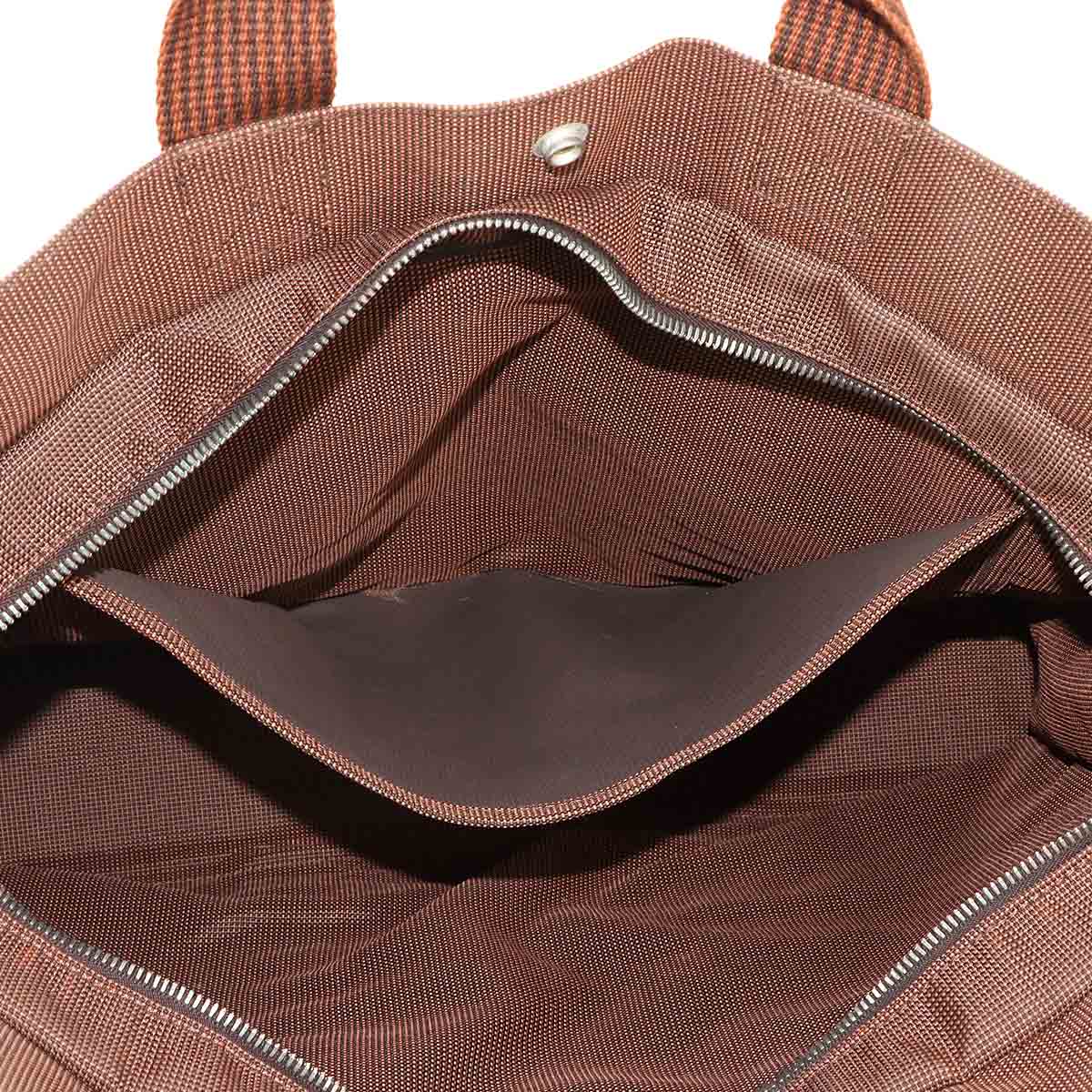 Herline Tote MM Bag Canvas Brown Unisex Purse