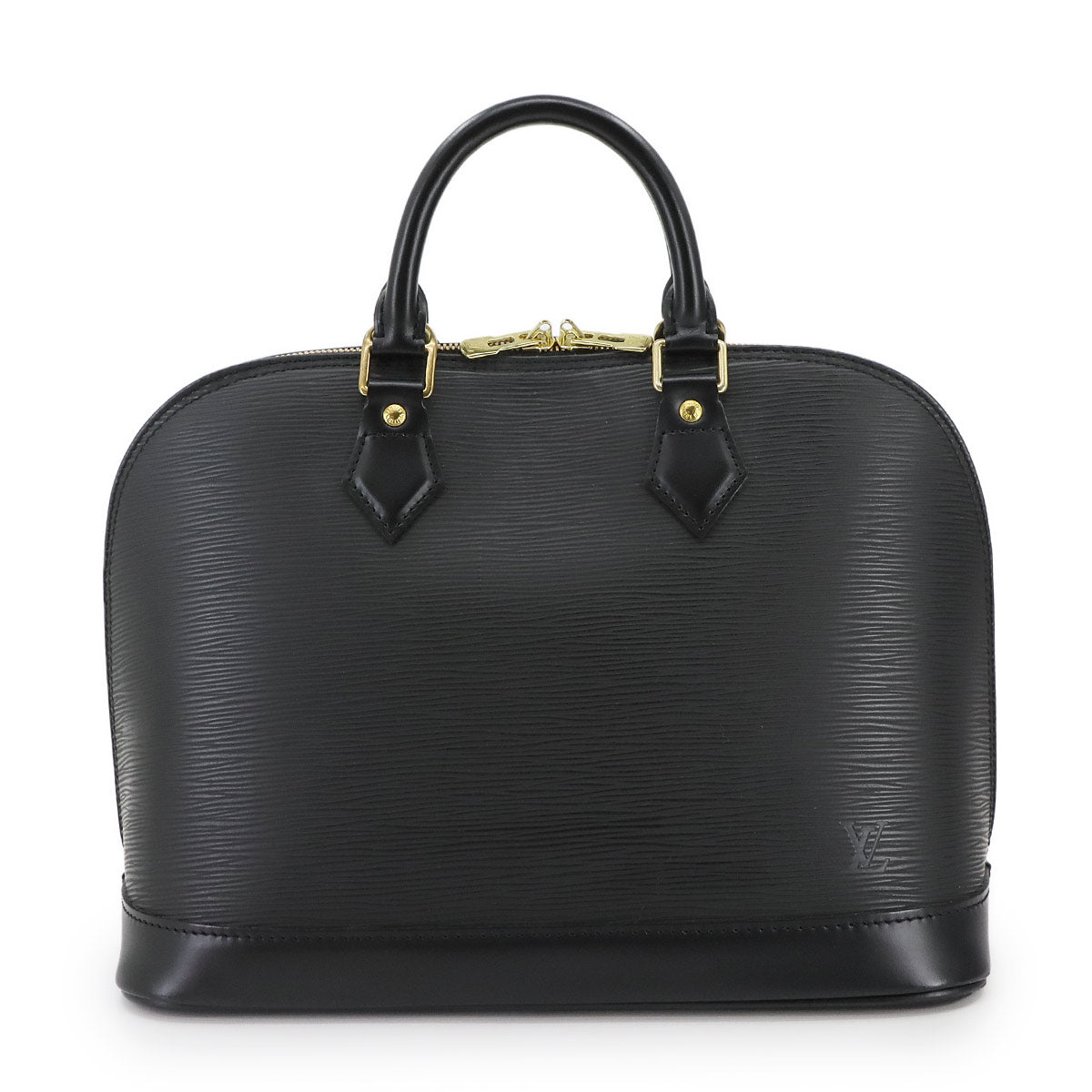 Epi Alma PM Hand Bag Leather Noir Black M52142 Purse