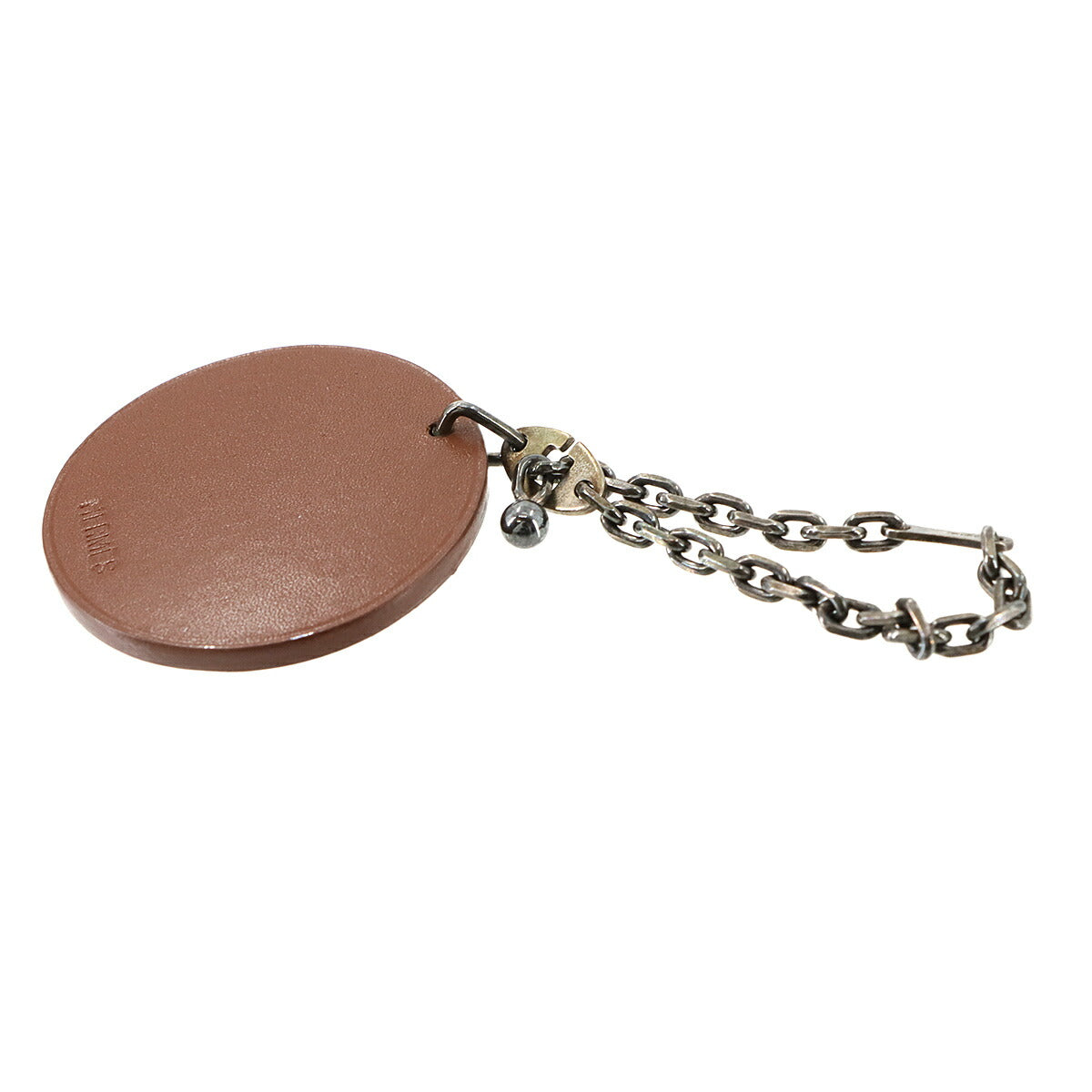 Animal Charm Monkey Leather Brown Accessory
