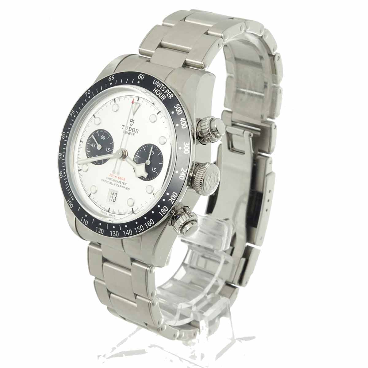 Black Bay Chronograph 79360N Automatic White Dial Men's Watch