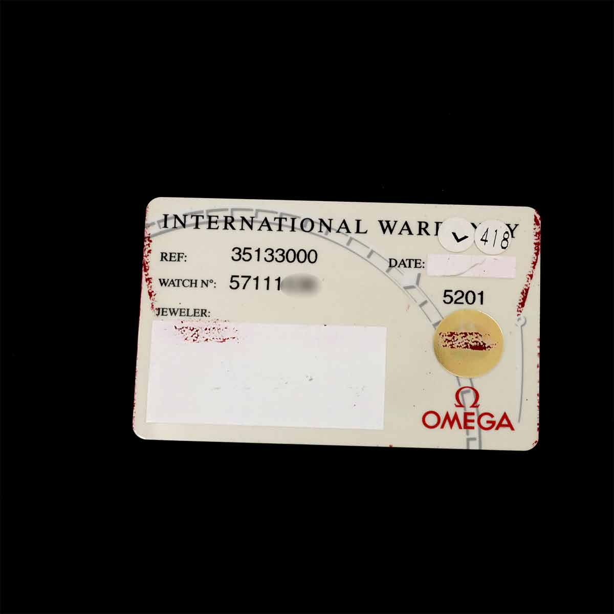 Speedmaster Date 3513 30 Chronograph Automatic Silver Dial Mens