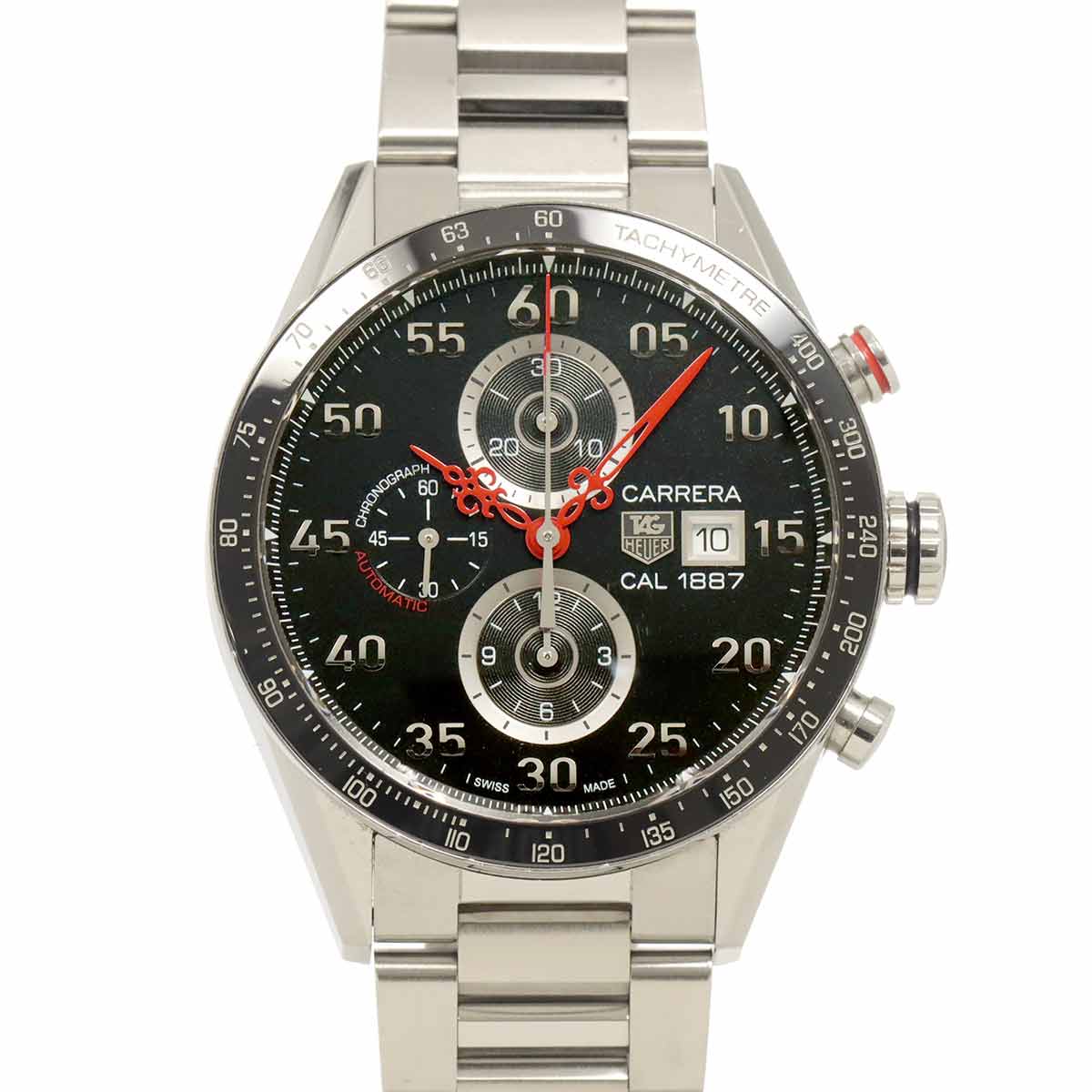 Carrera Time Machine Chronograph CAR2A14 Date Mens Watch