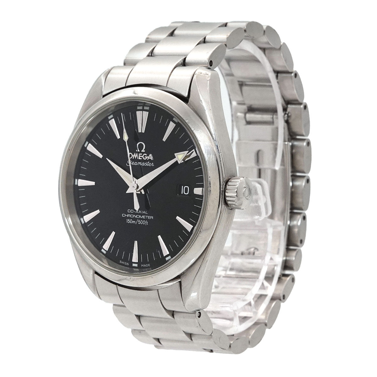 Seamaster Aqua Terra Co-axial 2503 50 Date Black Dial Mens