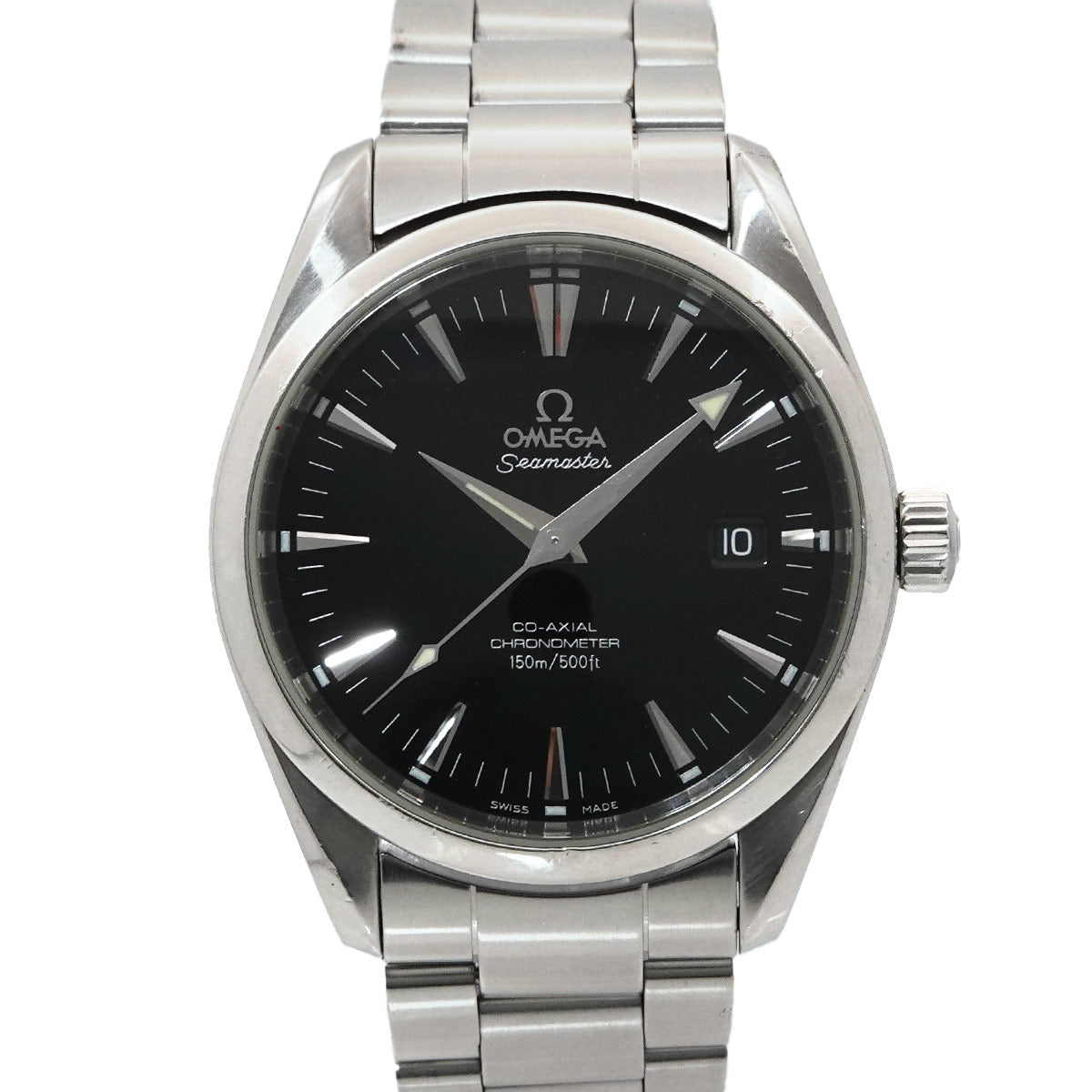 Seamaster Aqua Terra Co-axial 2503 50 Date Black Dial Mens