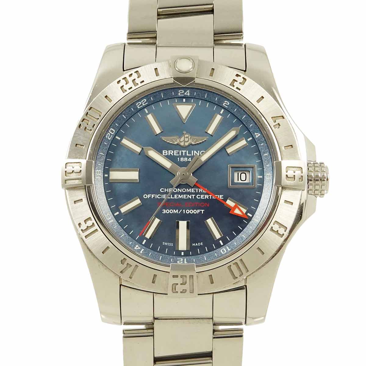 Avenger II GMT A32390 Japan Limited Blue Shell Dial Mens