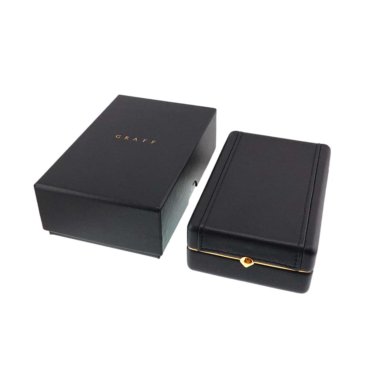 Double Butterfly Silhouette Diamond Necklace 18K WG 750