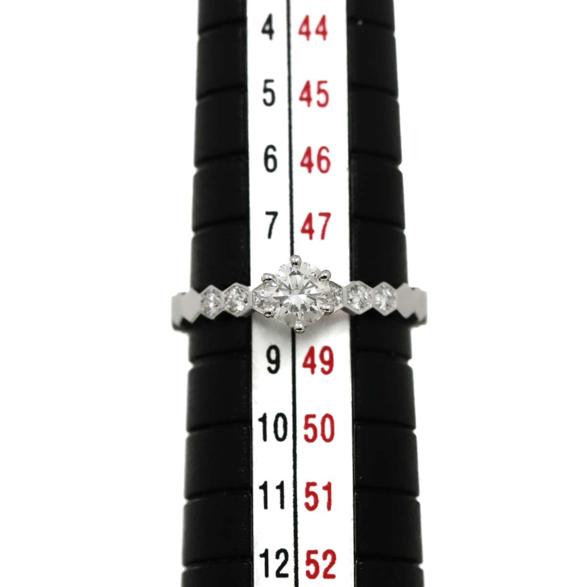 BEEMYLOVE Diamond 0.31ct E/VVS1/3EX Ring 18K WG 750 4.5(US)