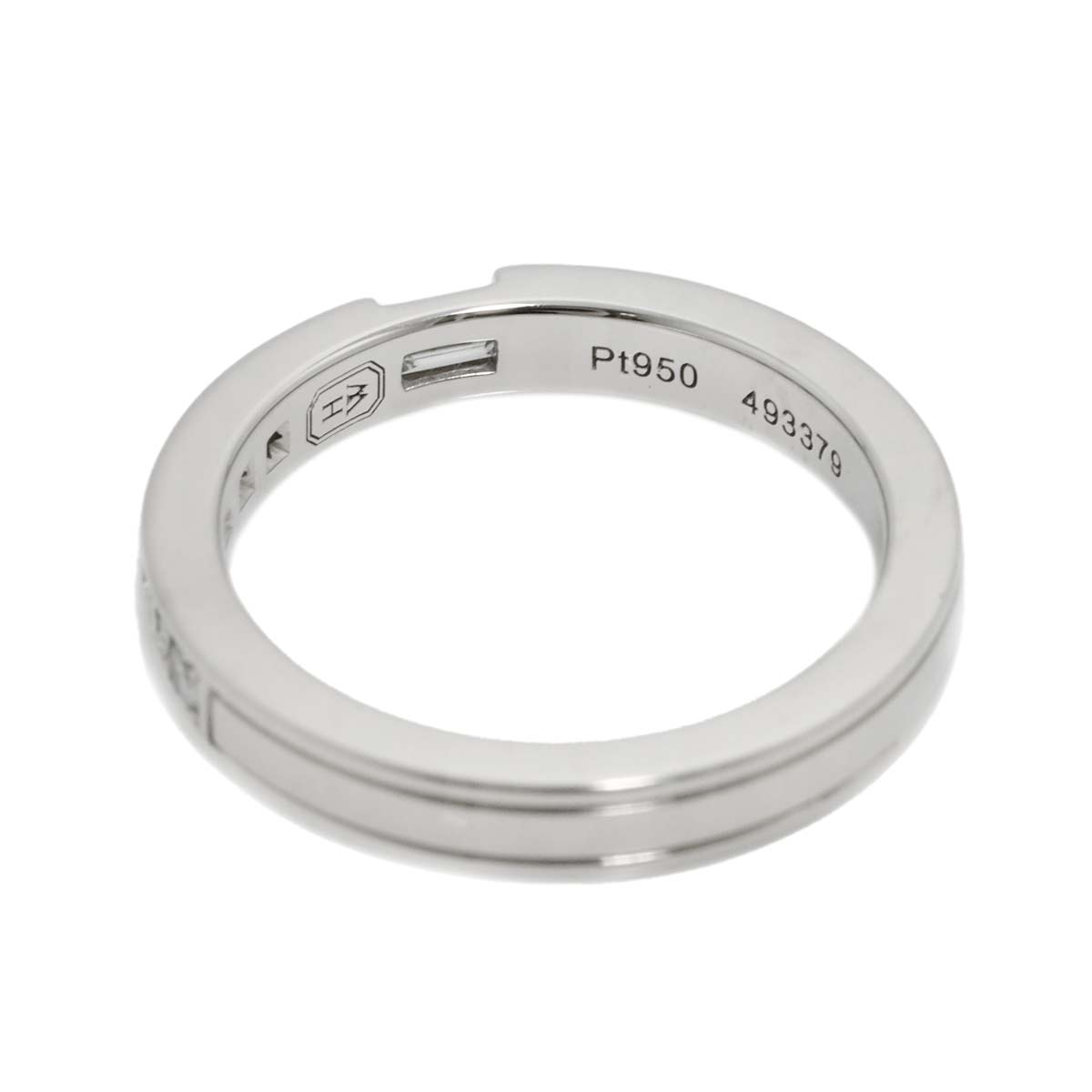 Traffic Diamond Ring Pt Platinum size4.5-4.75(US)