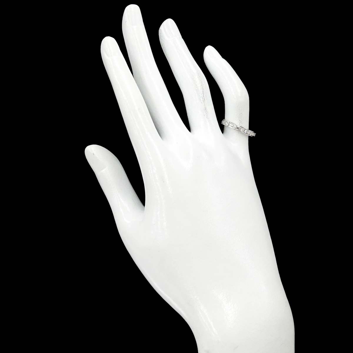 Traffic Diamond Ring Pt Platinum size4.5-4.75(US)