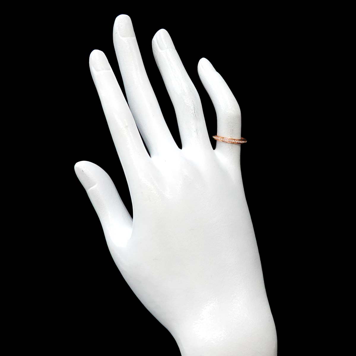 d'Amour Diamond Ring 18K PG 750 Size48 4.5(US)