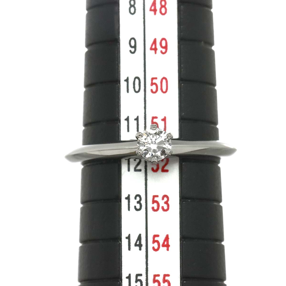 Diamond 0.21ct Ring Pt Platinum Size5.5-5.75(US)