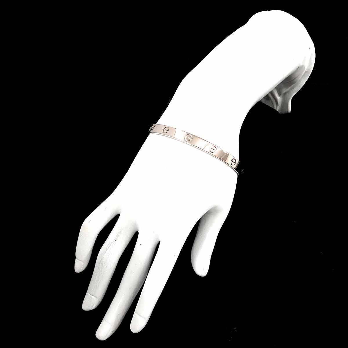 Love Bracelet Open 18K White Gold 750 Size20