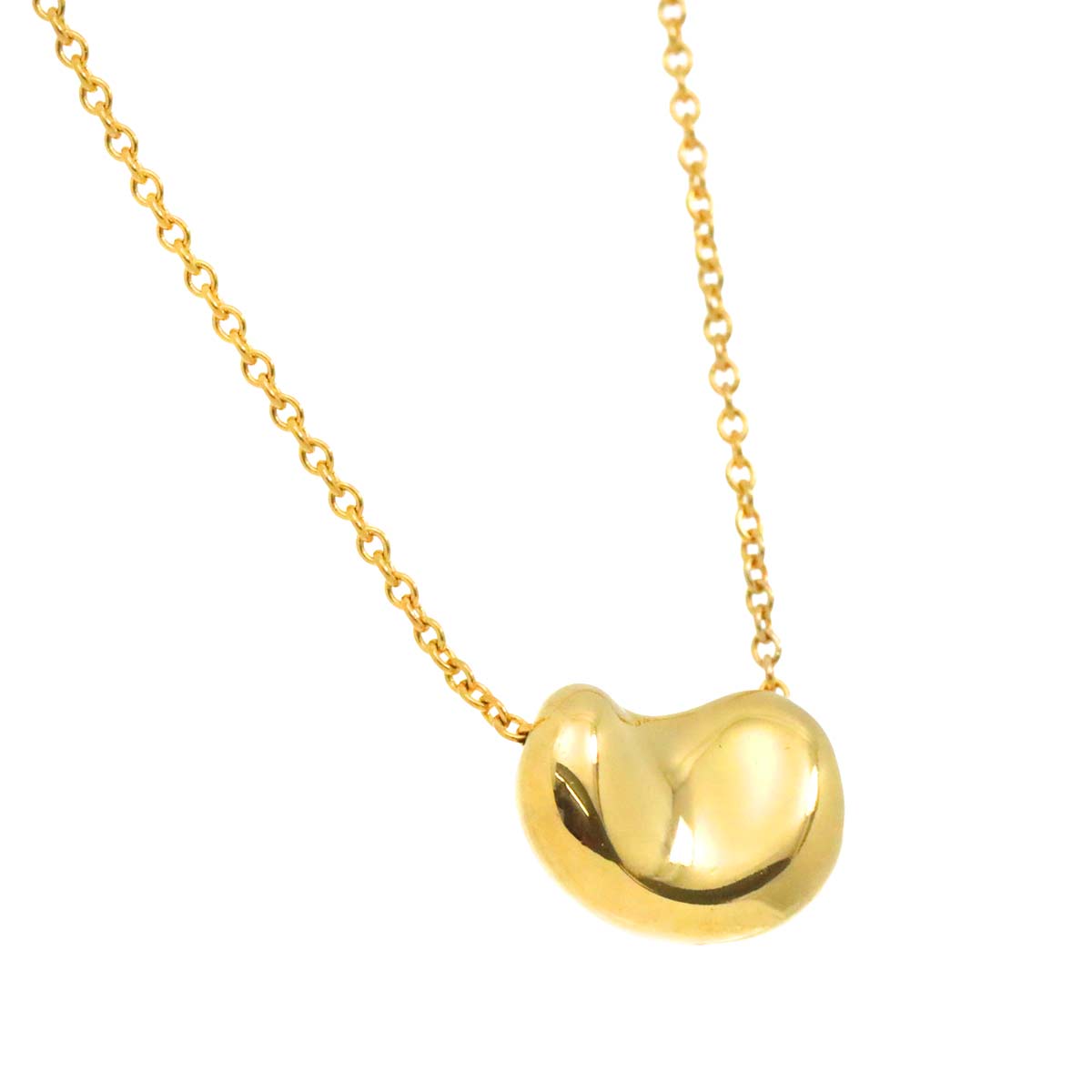 Bean Necklace 18K Yellow Gold 750