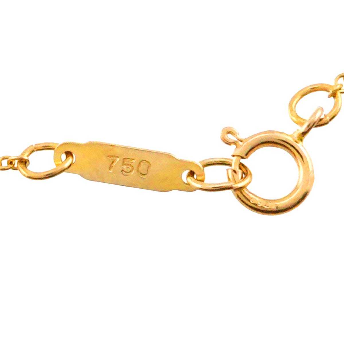 Heart Necklace 18K Yellow Gold 750