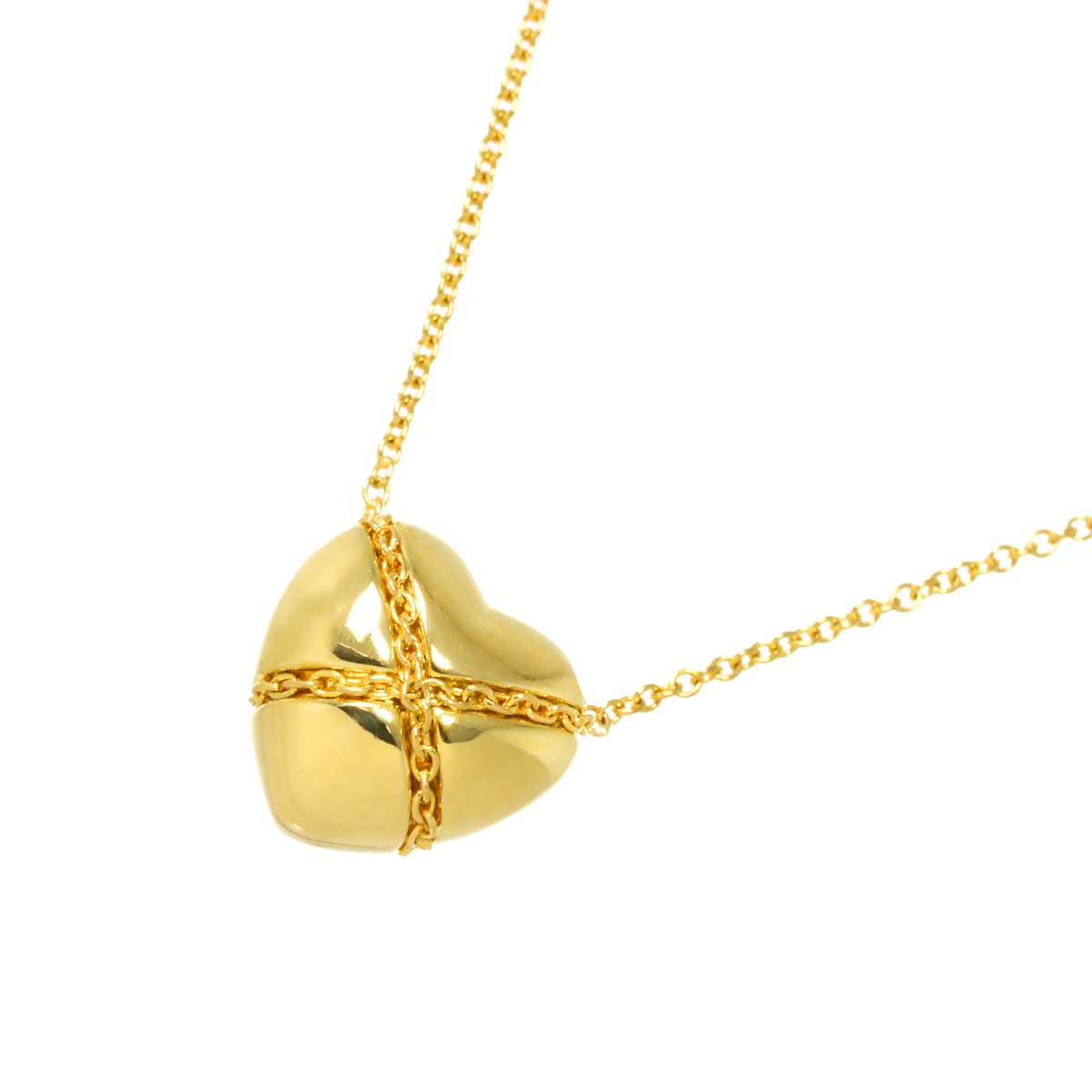 Heart Necklace 18K Yellow Gold 750