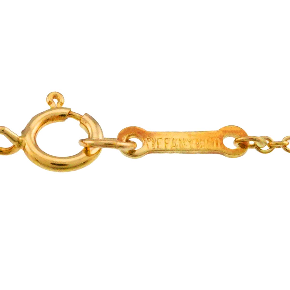 Bean Necklace 18K Yellow Gold 750